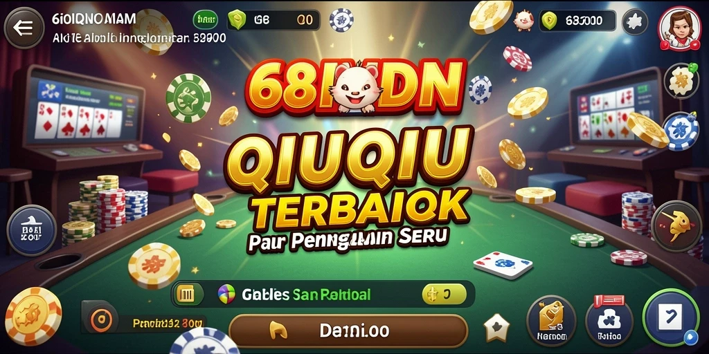 Tampilan gameplay QiuQiu yang menarik di 68IDN.
