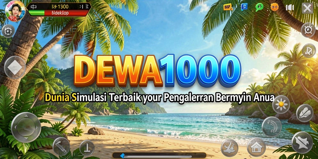 Tampilan gameplay DEWA1000 dengan pengalaman simulasi yang menarik.
