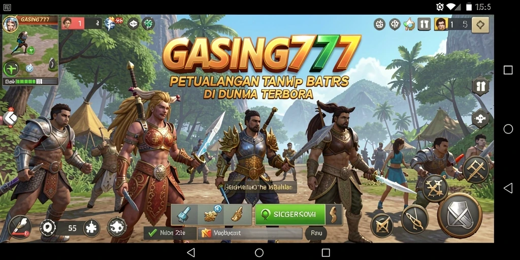 Tangkapan layar gameplay GASING777 menunjukkan keindahan dunia terbuka yang menakjubkan.