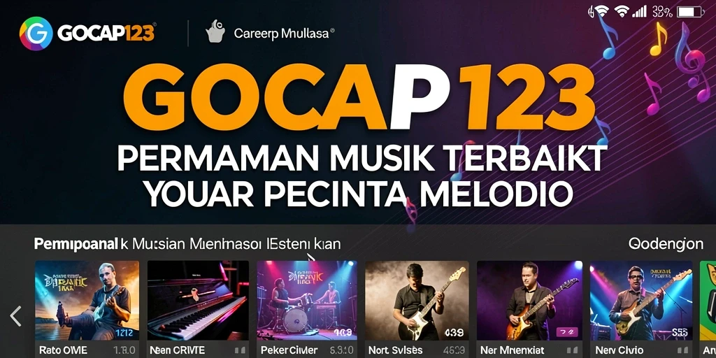 Gameplay seru GOCAP123 yang menampilkan berbagai tantangan musik.