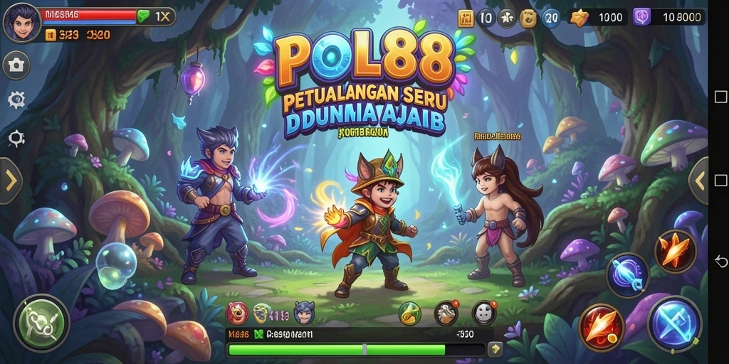 Tampilan gameplay POL88 dengan aksi petualangan yang menegangkan.