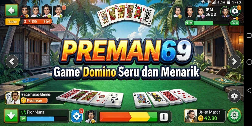 Tampilan gameplay yang seru dalam PREMAN69.
