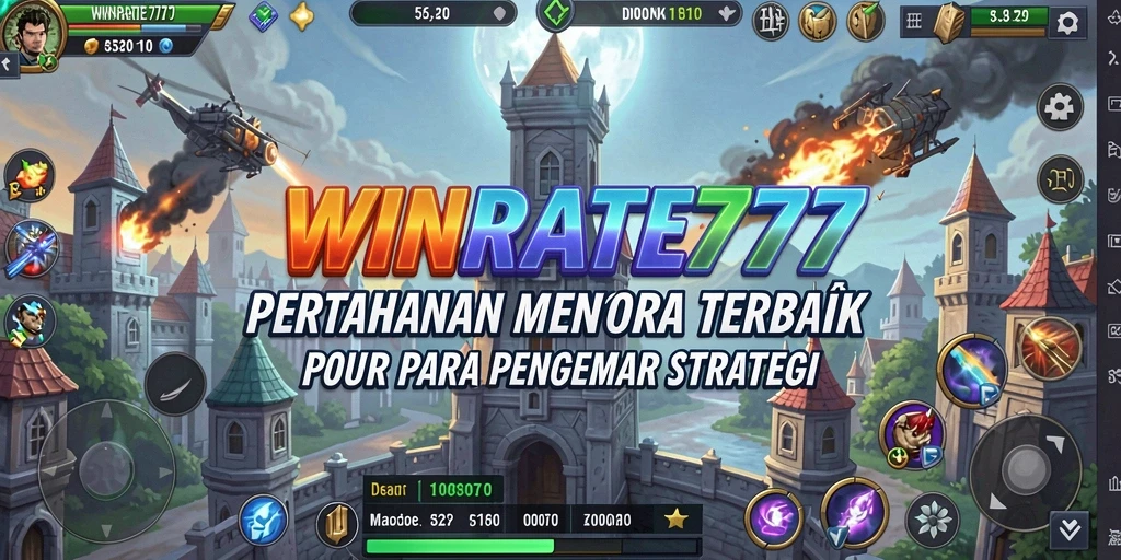 Screenshot dari gameplay menara yang menegangkan di WINRATE777.